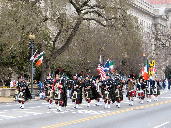 Marching Irish.