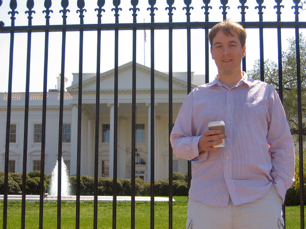 Coffee at the White House.