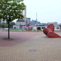 Picture of a new terras at the VU.