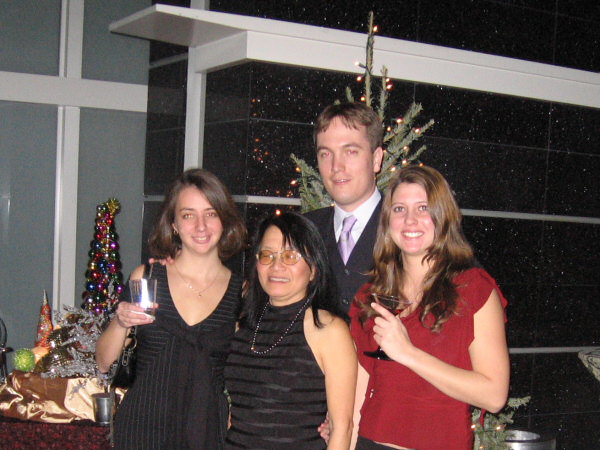 Sasha, Rosa, Jenny and me.