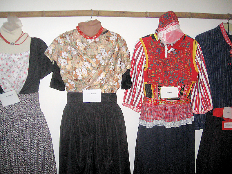 Dutch costumes.