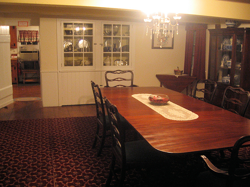 Interior of the Van Wickle House.