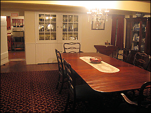 Interior of the Van Wickle House.