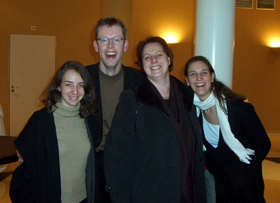 Sasha, Mark, Saskia and Barbara.